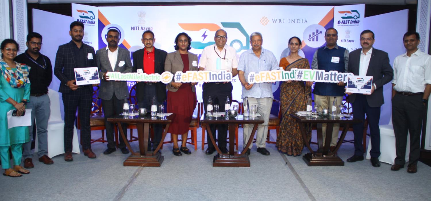 NITI Aayog, WRI launches e-FAST - India’s first national