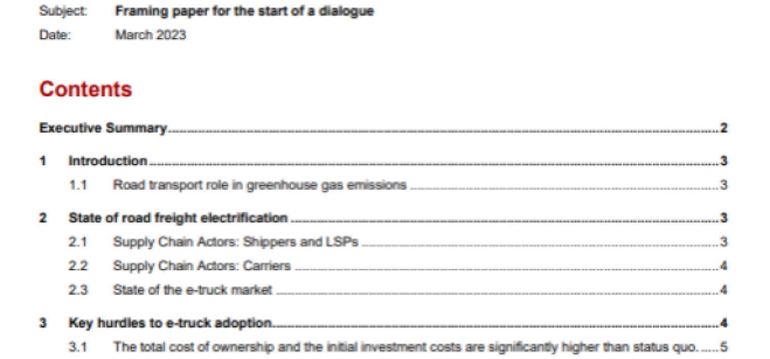 Financing the transition to electric trucks